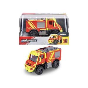 Imagine Masina metalica de pompieri Majorette Mercedes Unimog U530, Scara 1 la 43