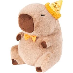 Imagine Jucarie de plus Capibara Happy Birthday 20cm