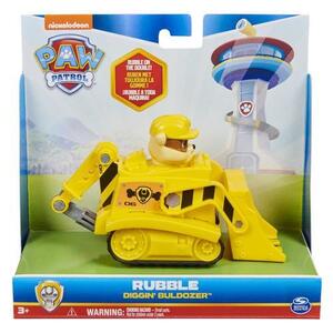 Imagine Masinuta Paw Patrol Rubble, Diggin Buldozer