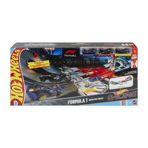 Imagine Set de joaca Hot Wheels Racing - Grand Prix Formula 1, cu 3 masinute
