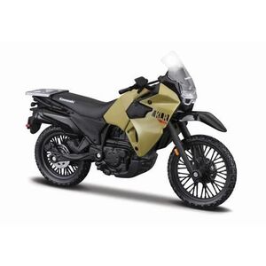Imagine Motocicleta metalica MAISTO Editie Speciala Kawasaki Klr650, Scara 1 la 18