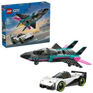 Imagine LEGO® City - Avion cu reactie vs masina 60489, 259 piese