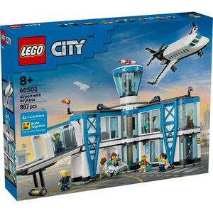 Imagine LEGO® City - Aeroport cu avion 60502, 887 piese