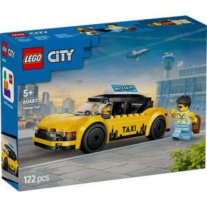 Imagine LEGO® City - Taxi galben 60487, 122 piese