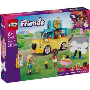 Imagine LEGO® Friends - Furgoneta cu accesorii pentru animale de companie 42678, 237 piese
