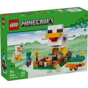 Imagine LEGO® Minecraft - Ferma de pui 21585, 233 piese