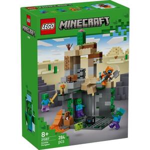 Imagine LEGO® Minecraft - Temnita cu zombi 21587, 284 piese