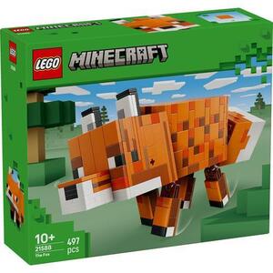 Imagine LEGO® Minecraft - Vulpea 21588, 497 piese
