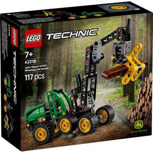 Imagine LEGO® Technic - Utilaj de taiat si stivuit copaci John Deere 1470H 42218, 117 piese