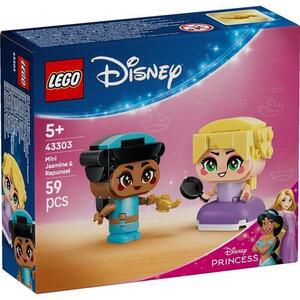 Imagine LEGO® Disney Princess - Miniprintesele Jasmine si Rapunzel 43303, 59 piese