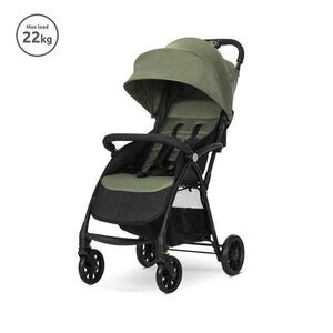 Imagine Carucior pentru nou-nascut Lorelli Fresh, ultra-light, pana la 22 kg, Verde