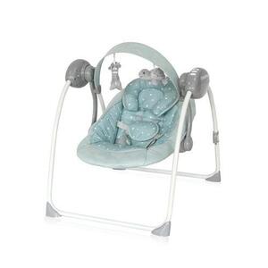 Imagine Leagan Lorelli Portofino Frosty Green Stars, electric si muzical, greutate maxima suportata de 9 kg