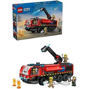 Imagine LEGO® City - Autospeciala de pompieri la aeroport 60499, 691 piese