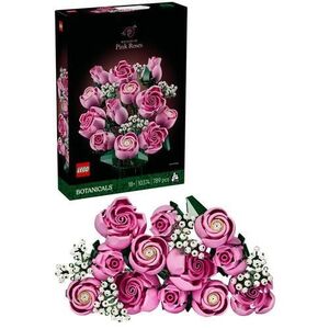 Imagine LEGO® Botanicals - Buchet de trandafiri roz 10374, 789 piese