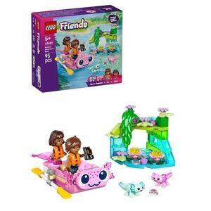 Imagine LEGO® Friends - Barca-axolotl pentru aventuri 42681, 95 piese