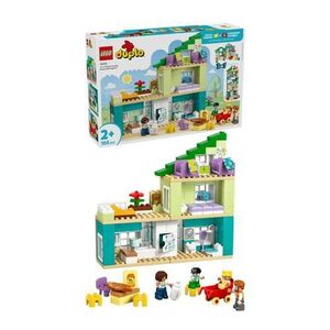 Imagine LEGO® DUPLO Town - Casa moderna de familie 3 in 1, cu figurine 10470, 166 piese