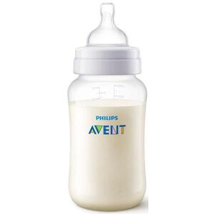 Imagine Biberon anti-colici Philips Avent SCF816/17, Tetina cu debit mediu, 330 ml (Alb)