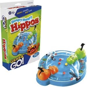 Imagine Joc Grab & Go - Hungry Hippos, 2 jucatori, +4 ani, lb. engleza