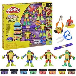 Imagine Set Play-Doh TMNT - Creatii Cowabunga