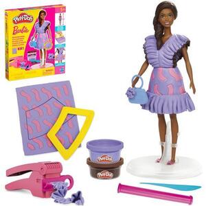 Imagine Set Play-Doh Barbie - Creatii vestimentare cu volane, cu papusa inclusa