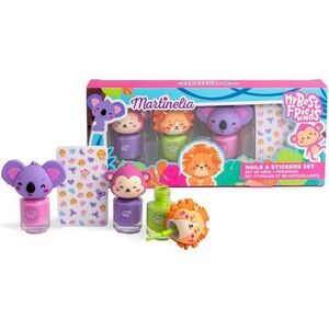 Imagine Set de infrumusetare Martinelia - My best friends, Set pentru unghii si abtibilduri