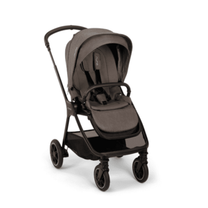 Imagine Carucior compact Nuna TRIV next Chestnut, 0 - 22kg, Negru/Maro