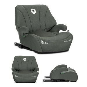 Imagine Inaltator auto pentru copii Lorelli Pyxis, i-Size, Isofix, tip booster cu spatar detasabil, 6-12 ani, 125-150 cm, Verde