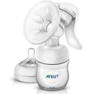 Imagine Pompa pentru san manuala cu biberon pentru hranire naturala Philips Avent SCF330/20