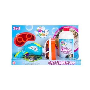 Imagine Set baloane de sapun Fru Blu - Blaster 2 in 1, cu solutie baloane 500 ml
