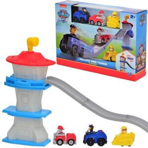 Imagine Set de Joaca Patrula Catelusilor Turn Mini Deluxe cu figurine si masinute
