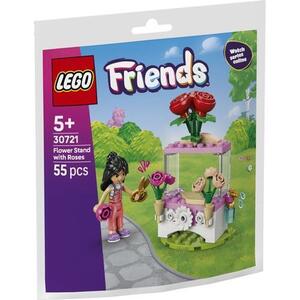 Imagine LEGO Friends Stand cu trandafiri, 55 piese, 5 ani