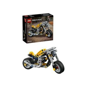 Imagine LEGO® Technic - Motocicleta galbena 42225, 151 piese
