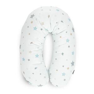 Imagine Perna alaptare Lorelli Bear with swing Blue, 190 cm, husa 100% bumbac ranforce