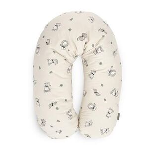 Imagine Perna alaptare Lorelli Jungle Beige, 190 cm, husa 100% bumbac ranforce