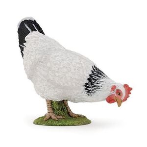 Imagine Figurina Papo - Animale de la ferma, Gaina Alba