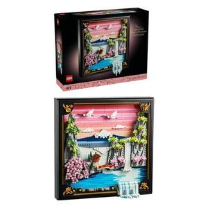 Imagine LEGO® ART - Peisaj cu flori de cires japonez 31218, 1892 piese