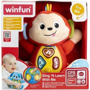 Imagine Jucarie interactiva Winfun - Canta si invata cu maimutica