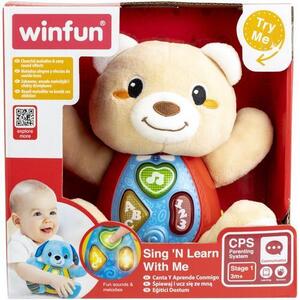 Imagine Jucarie interactiva Winfun - Canta si invata cu ursuletul