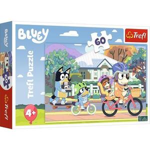 Imagine Puzzle Trefl, Bluey, Minunata Bluey, 60 piese