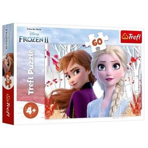 Imagine Puzzle Trefl, Disney Frozen II, Ana si Elsa, 60 piese