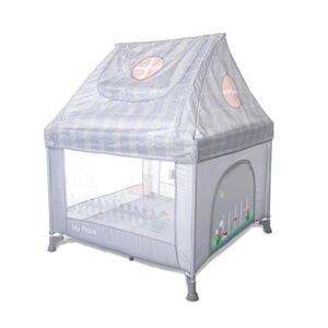 Imagine Tarc de joaca tip casuta Lorelli My Place, 100 x 100 x 125 cm, Gri