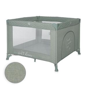 Imagine Tarc de joaca Lorelli Sunny Playground, 0-36 luni, maxim 15 kg, pliabil, mecanism siguranta, saltea 2 cm si sezut intarit, Verde