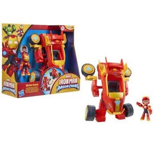 Imagine Set de joaca 2in 1 Iron Man and his Amazing Friends - Iron Man, cu figurina