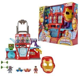 Imagine Set de joaca Iron Man and his awesome friends - Sediul Iron Man