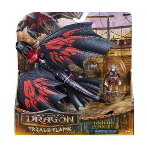 Imagine Set figurine How to train your dragon - Trial of Fire, Toothless si Hiccup