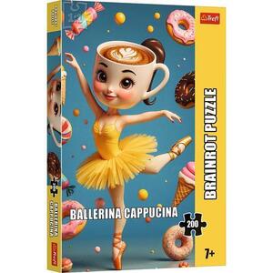 Imagine Puzzle Trefl 200 piese Ballerina Cappucina