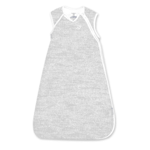 Imagine Sac de dormit Ingenuity Swaddle Me Night Sack Sleeper, 3-18 luni, 2.5 TOG, bumbac, Gri