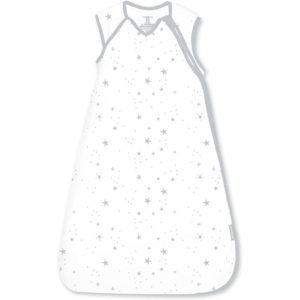 Imagine Sac de dormit Ingenuity Swaddle Me Night Sack Sleeper, 3-18 luni, 2.5 TOG, bumbac, Alb