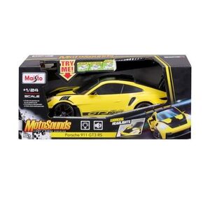 Imagine Masina Maisto Motosounds - Porsche 911 GT3 RS, 1: 24, cu efecte de lumina si sunet, sortiment