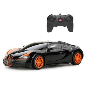 Imagine Masinuta cu telecomanda Rastar RC - Bugatti Veyron Grand Sport Vitesse, 1: 24, Negru